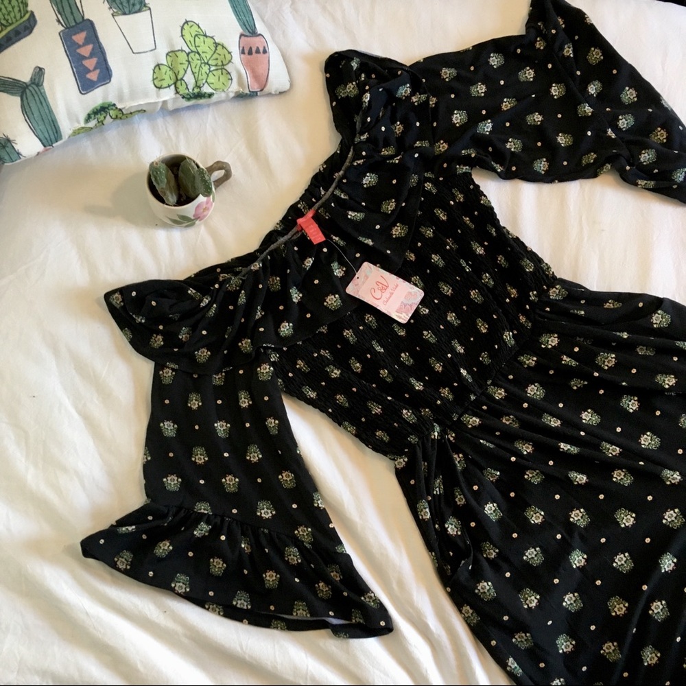 Chelsea & Violet black jumpsuit